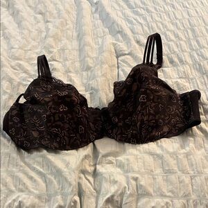 Elegant Black Lace Bra